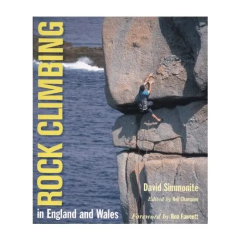 Coperta cărții Rock Climbing in England and Wales