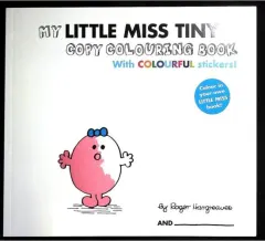 Coperta cărții My little miss tiny copy colouring book