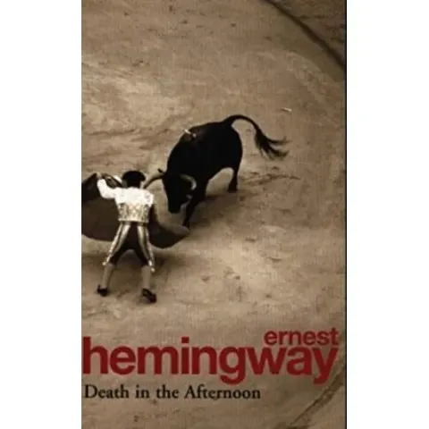 Coperta cărții Death in the Afternoon, Ernest Hemingway