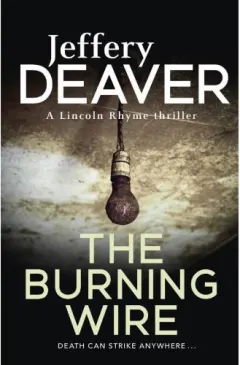 Coperta cărții The burning wire by Jeffery Deaver