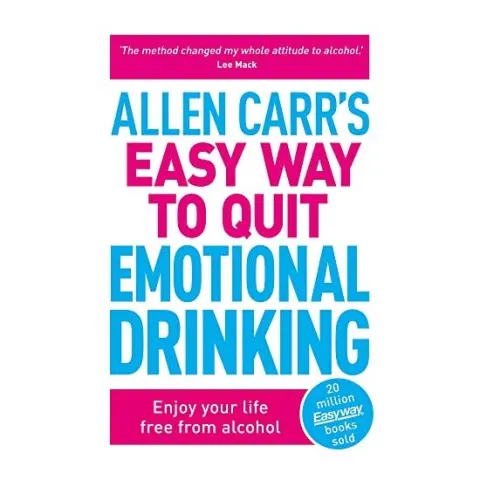 Coperta cărții Allen carr's easy way to quit emotional drinking