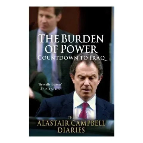 Coperta cărții The Burden of Power: Countdown to Iraq