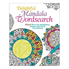 Coperta cărții Delightful Mandala Wordsearch