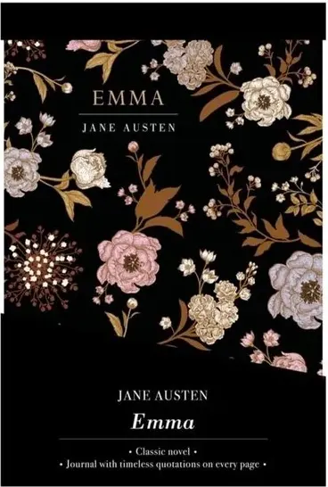 Coperta cărții Emma - Lined Journal & Novel (Chiltern Pack)
