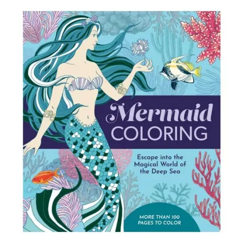 Coperta cărții Mermaid Coloring