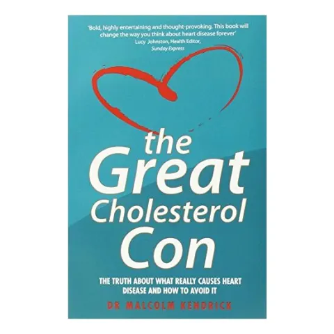 Coperta cărții The great cholesterol con