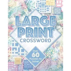 Coperta cărții Large Print Crossword