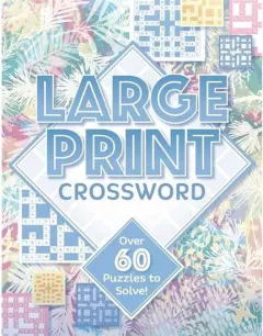 Coperta cărții Large Print Crossword
