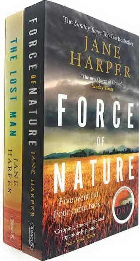 Coperta cărții Jane Harper 2 Books Collection Set