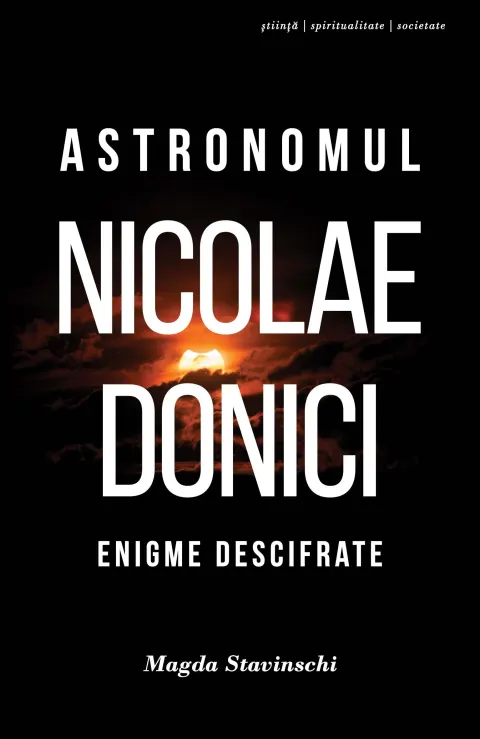 Coperta cărții Astronomul Nicolae Donici