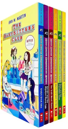 Coperta cărții The Babysitters Club Books 1 - 6 Collection Set, Ann M. Martin