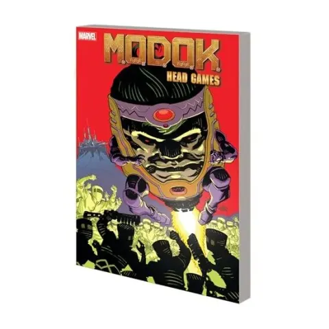 Coperta cărții M. O. D. O. K., Jordan Blum, Patton Oswalt, Scott Hepburn