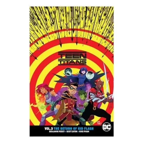 Coperta cărții Teen Titans Vol. 3, Benjamin Percy