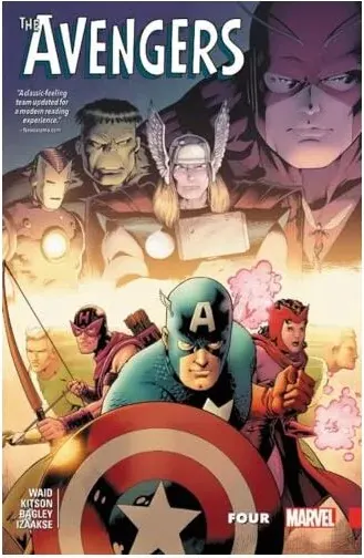 Coperta cărții The Avengers, Mark Waid