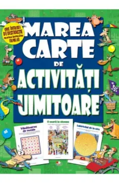 Coperta cărții Marea carte de activitati uimitoare