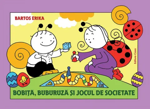 Coperta cărții Bobiță, Buburuză și jocul de societate