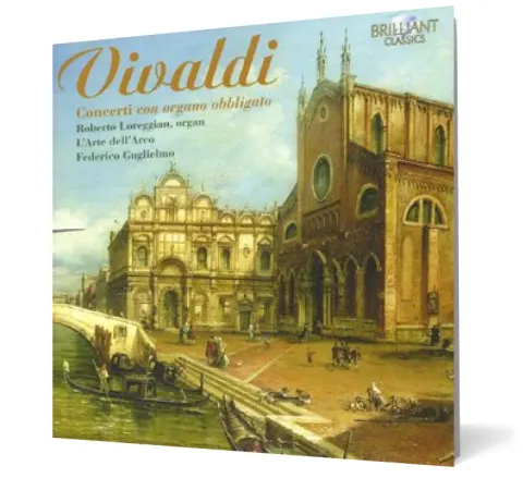 Coperta cărții Antonio Vivaldi - Concerti con Organo Obbligato