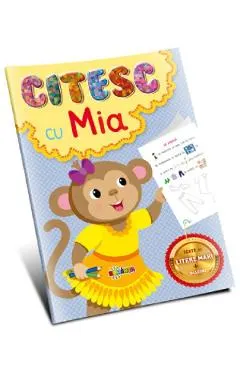 Coperta cărții Citesc cu Mia