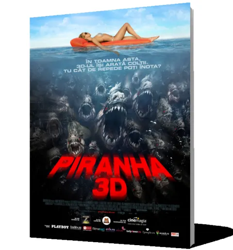 Coperta cărții Piranha 3D