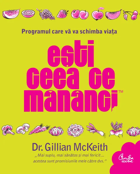 Coperta cărții Esti ceea ce mananci. Programul care va va schimba viata (ebook)