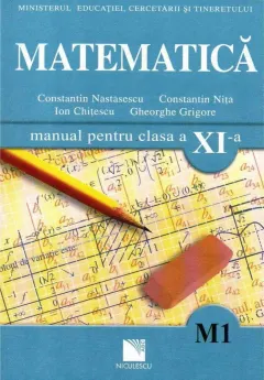 Coperta cărții Matematica (M1) (manual pentru clasa a XI-a)