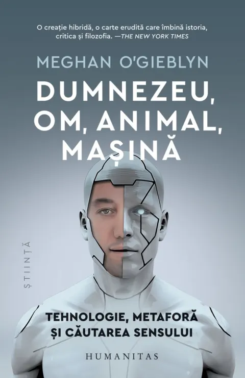 Coperta cărții Dumnezeu, om, animal, mașină