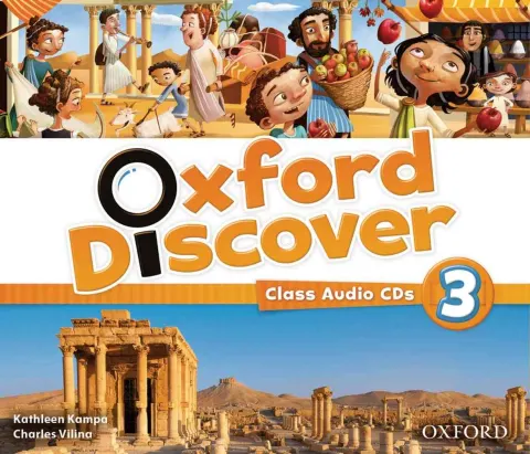 Coperta cărții Oxford Discover 3 Class Audio CDs