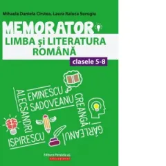 Coperta cărții Memorator de limba si literatura romana pentru clasele V-VIII