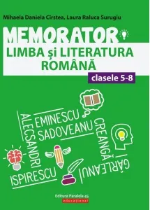 Coperta cărții Memorator de limba si literatura romana pentru clasele V-VIII