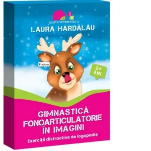 Coperta cărții Gimnastica fonoarticulatorie in imagini - Exercitii distractive de logopedie