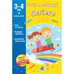 Coperta cărții Scriere : 3-4 ANI. Grupa mica (Invat la gradinita)