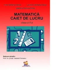 Coperta cărții Matematica. Caiet de lucru pentru clasa a II-a