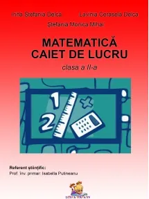 Coperta cărții Matematica. Caiet de lucru pentru clasa a II-a