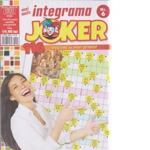 Coperta cărții Integrama joker Nr.6/2026