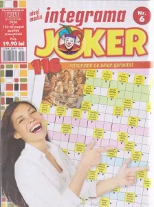 Coperta cărții Integrama joker Nr.6/2026