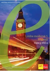 Coperta cărții Limba moderna 1 engleza. Manual pentru clasa a VIII-a