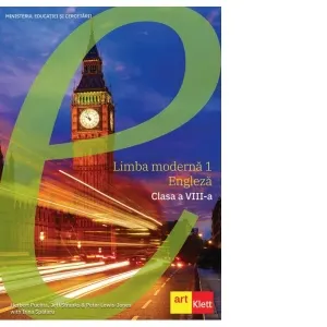 Coperta cărții Limba moderna 1 engleza. Manual pentru clasa a VIII-a