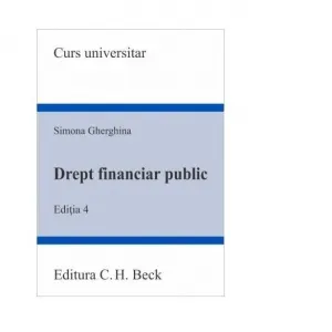 Coperta cărții Drept financiar public. Editia 4
