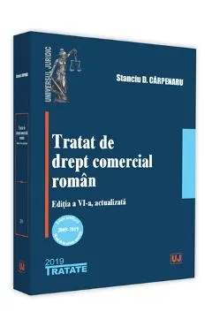 Coperta cărții Tratat de drept comercial roman ed.6