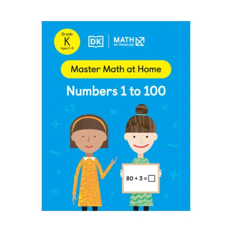 Coperta cărții Math - No Problem! Numbers 1 to 100, Kindergarten Ages 5 to 6