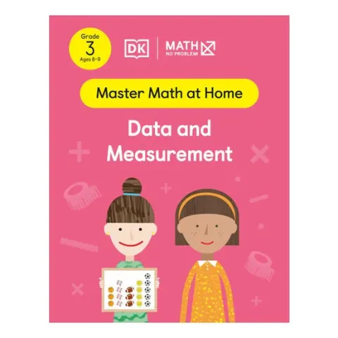 Coperta cărții Math - No Problem! Data and Measurement, Grade 3 Ages 8-9