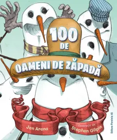 Coperta cărții 100 de oameni de zăpadă