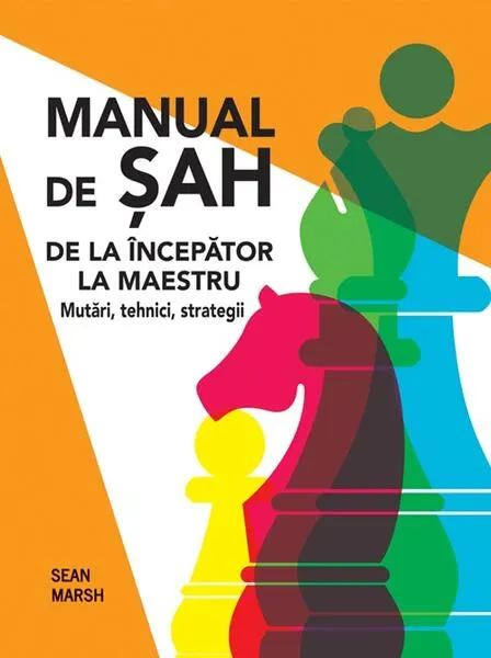 Coperta cărții Manual de șah. De la începător la maestru