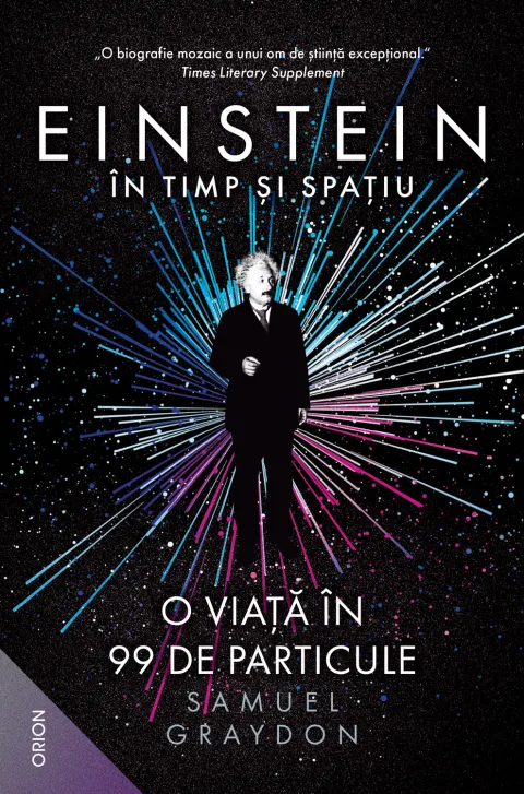 Coperta cărții Einstein în timp și spațiu