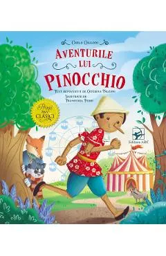Coperta cărții Aventurile lui Pinocchio