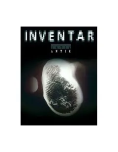 Coperta cărții Inventar Antik