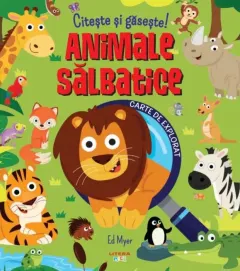 Coperta cărții Citeste si gaseste! Animale salbatice