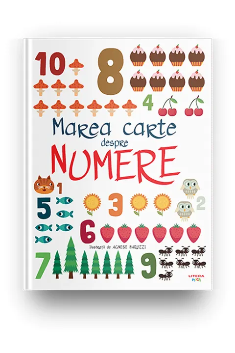 Coperta cărții Marea carte despre numere