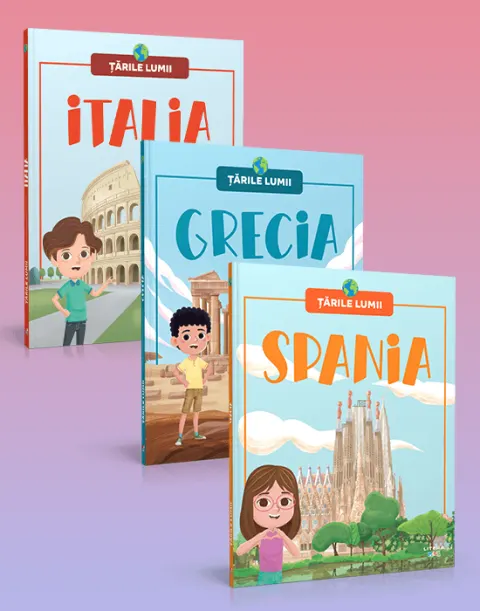 Coperta cărții Pachet 1 Tarile lumii (3 volume)