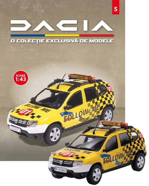 Coperta cărții Numarul 5. Dacia Duster - 2016
